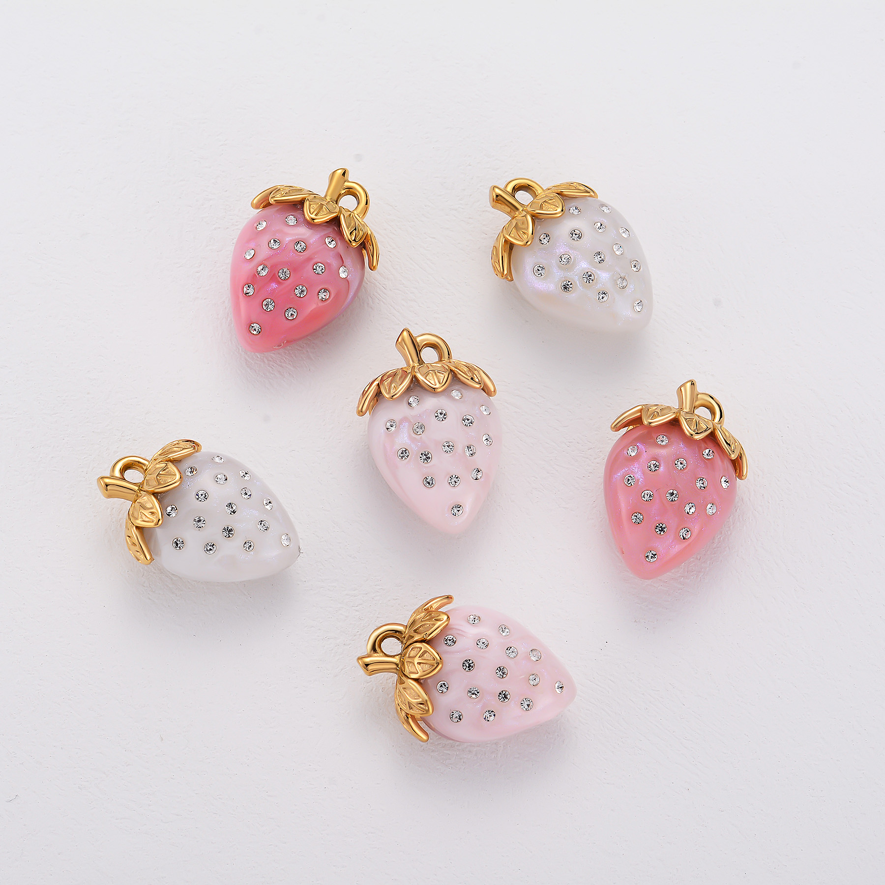 4Pcs/lot Acrylic Rhinstone Str - đánh giá và giá Jewelry Making Supplies Wholesale