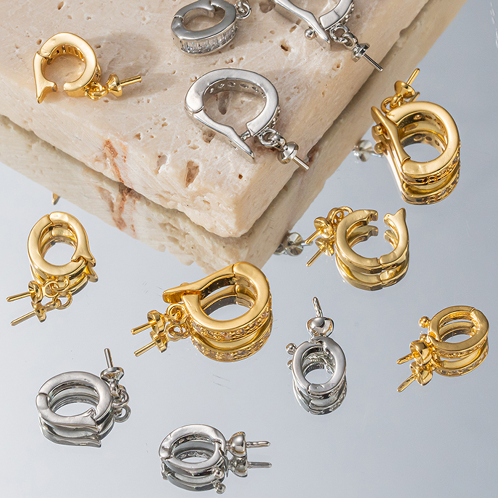 2pcs 18K Gold Plated Brass Eye - đánh giá và giá Jewelry Making Bead