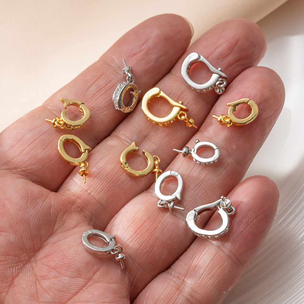 2pcs 18K Gold Plated Brass Eye - đánh giá và giá Jewelry Making Bead