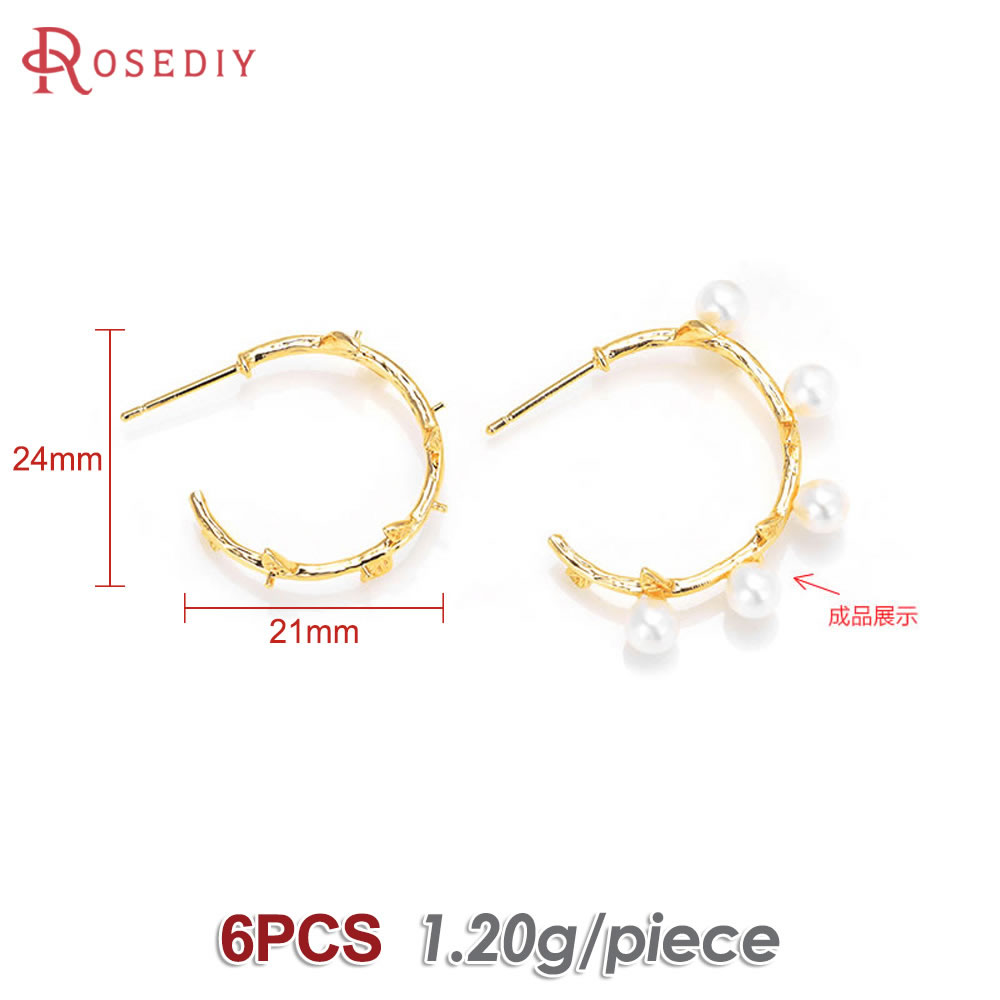6PCS 18K Gold Color Brass with - đánh giá và giá Jewelry Making Set