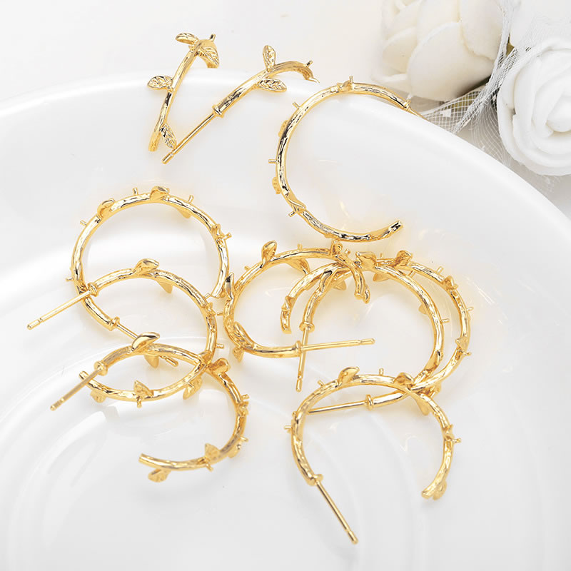 6PCS 18K Gold Color Brass with - đánh giá và giá Jewelry Making Set