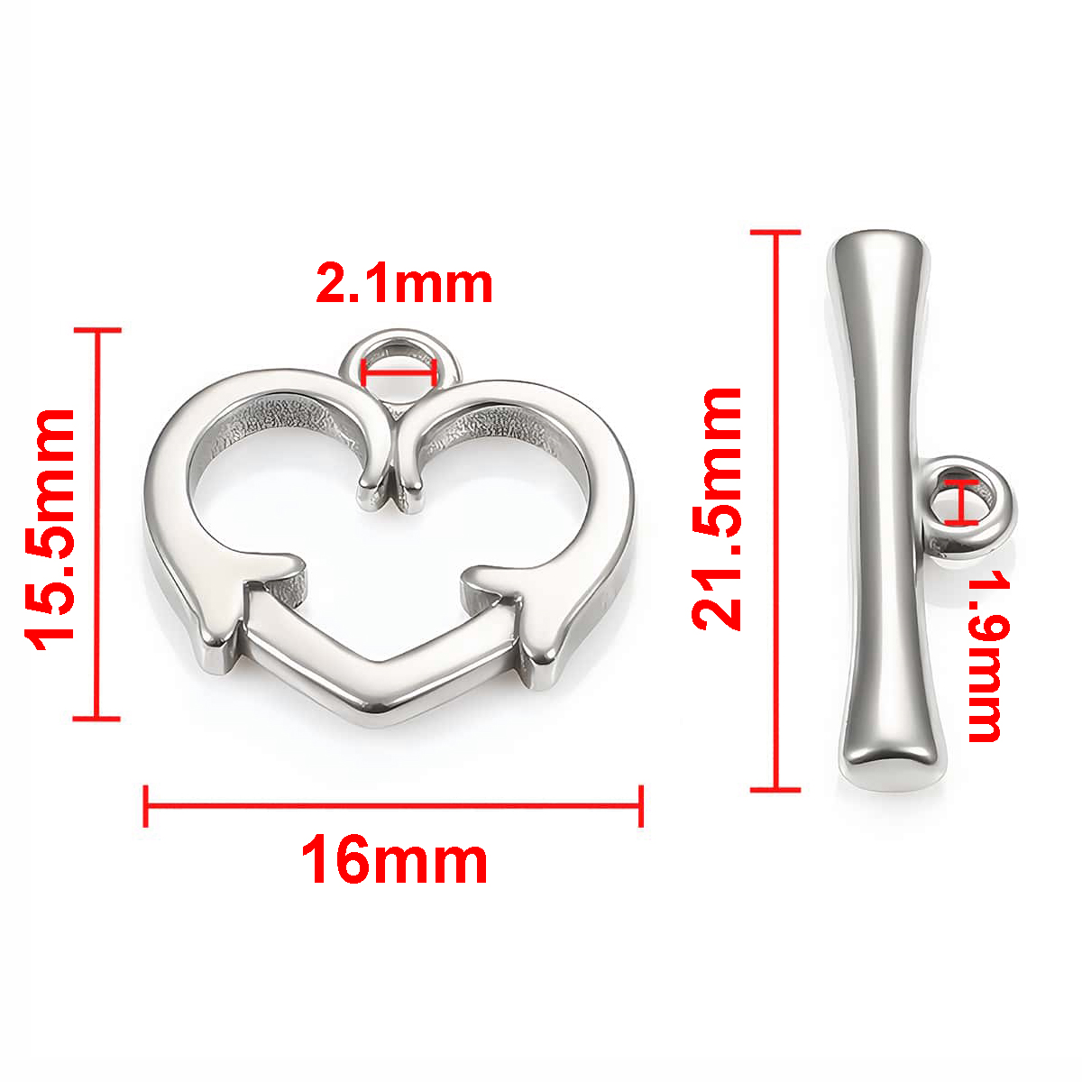 2 Sets Stainless Steel OT Clas - đánh giá và giá Jewelry Making Set