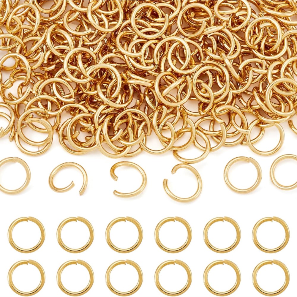 200/400Pcs Metal Gold Color Op - đánh giá và giá Jewelry Making Supplies Wholesale