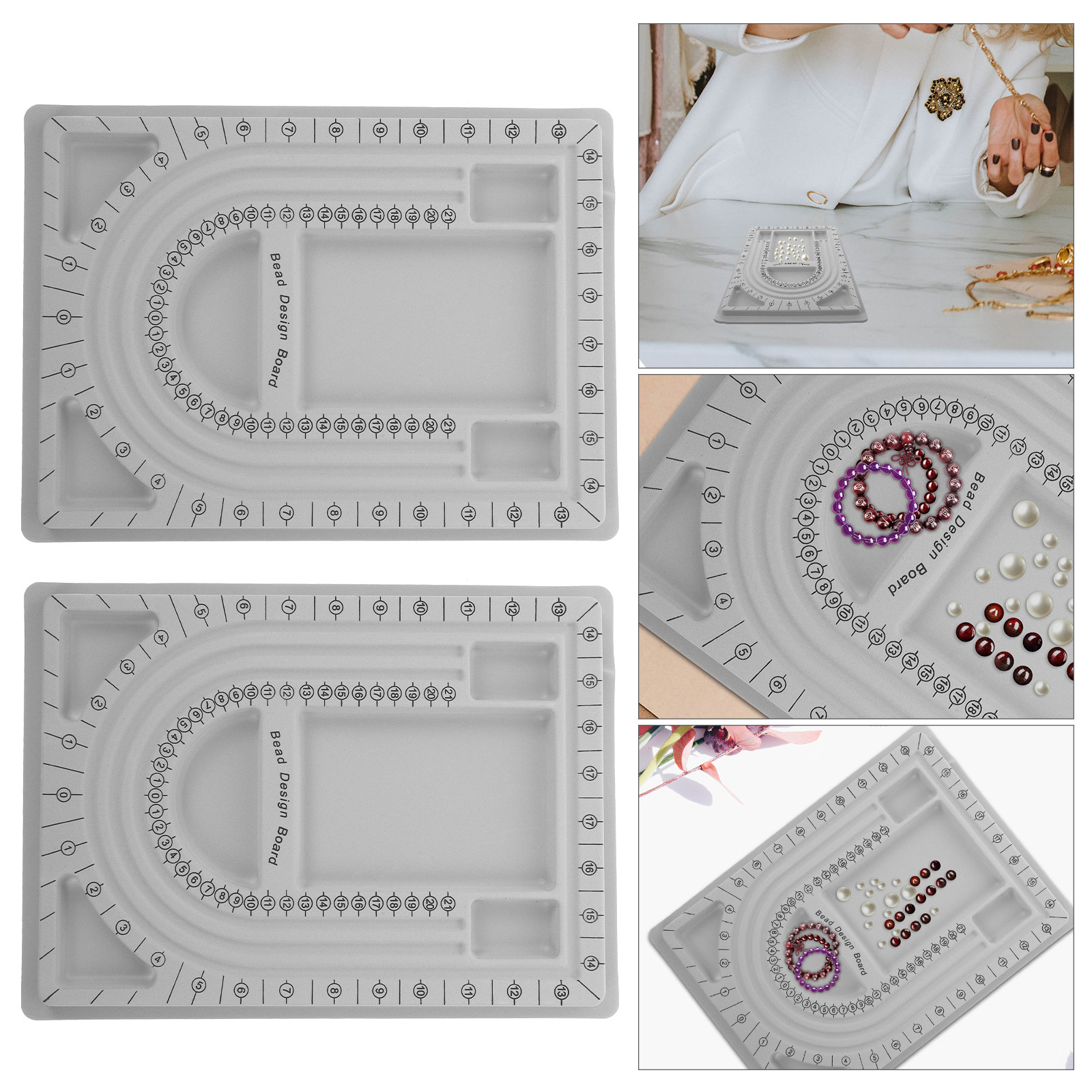 2Pcs Bead Design Board Jewelry - đánh giá và giá Jewelry Making Bead