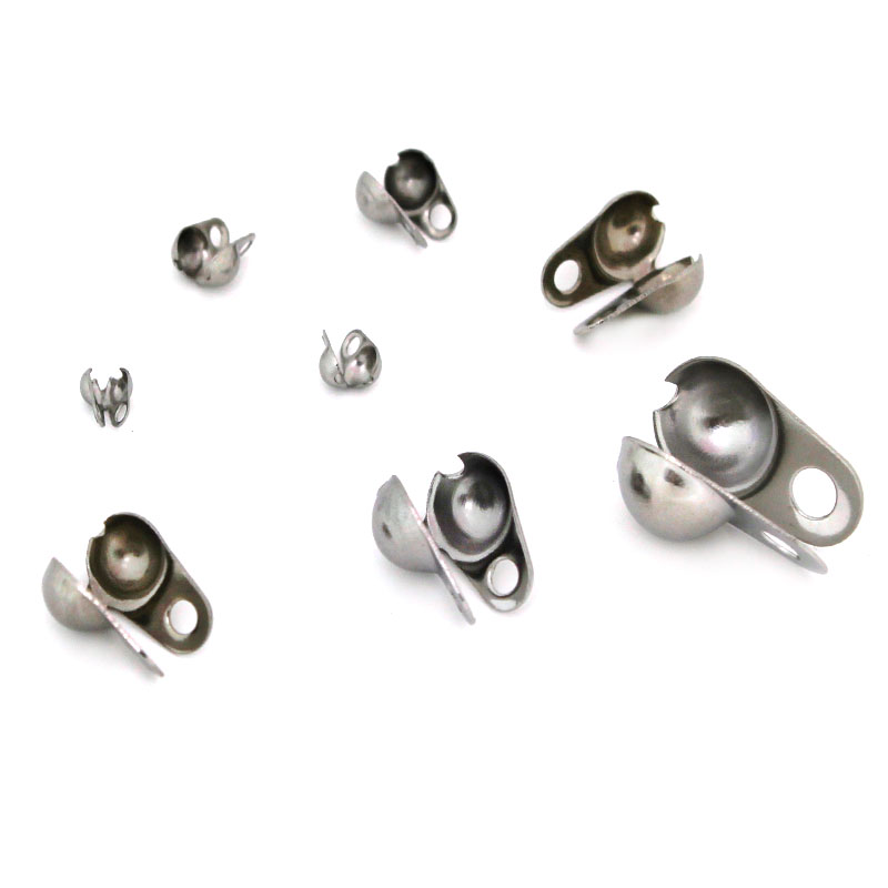 50Pcs 1.5-6mm Stainless Steel  - đánh giá và giá Jewelry Making Bead
