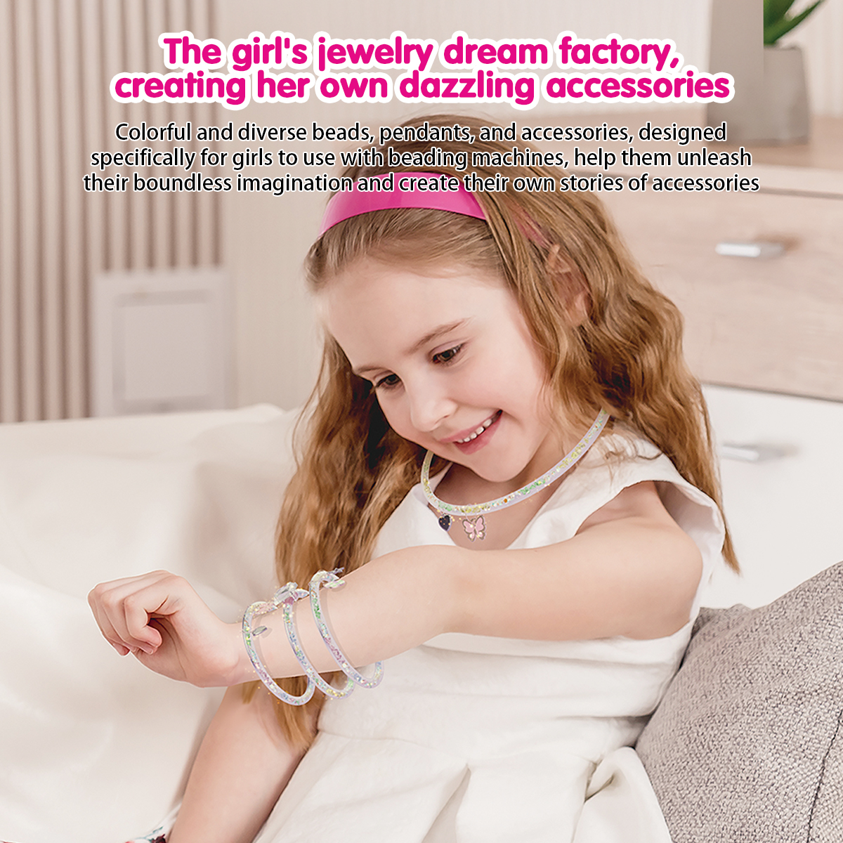 DIY Jewelry Making Kit for Gir - đánh giá và giá Jewelry Making For Kids
