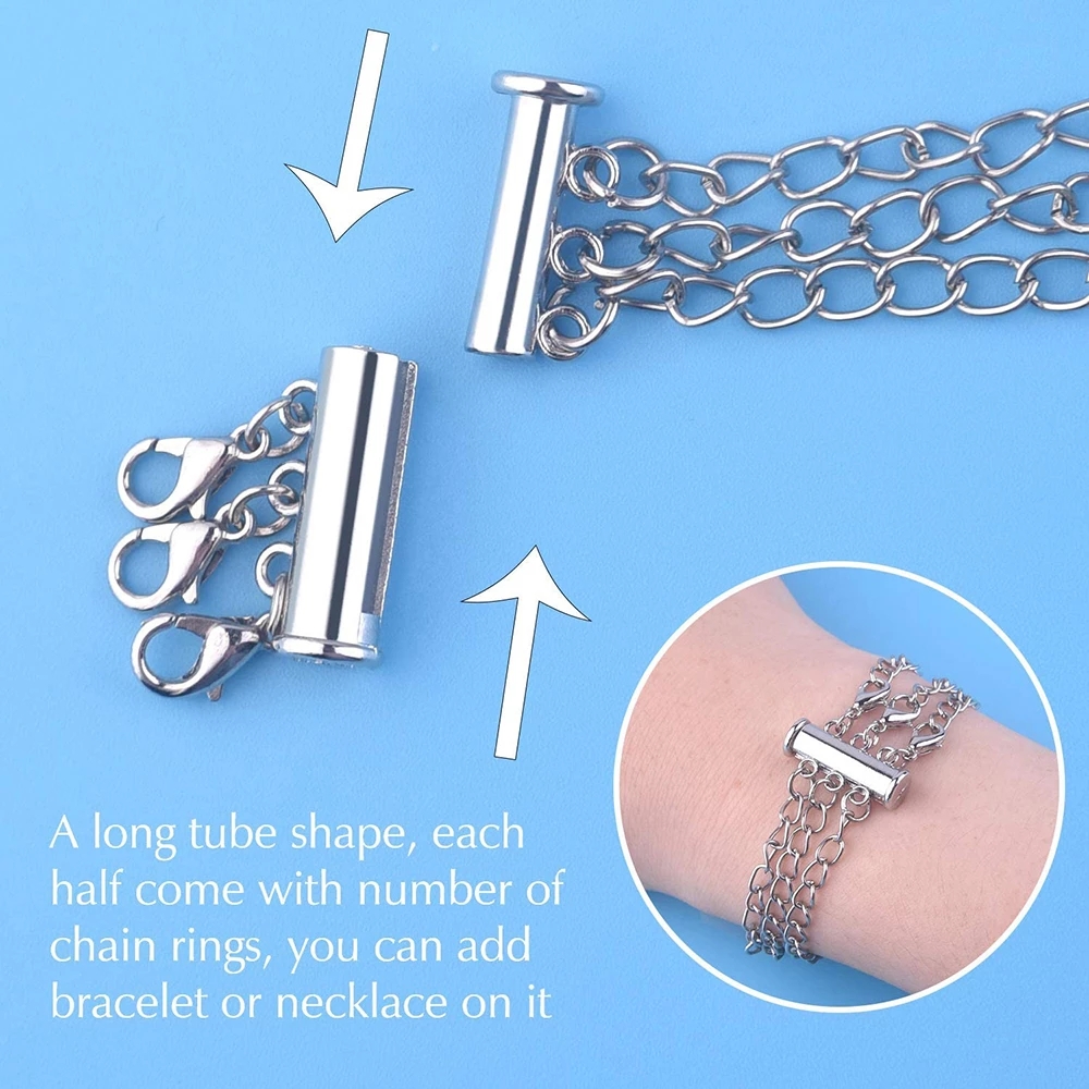 2pcs Multi Strand Necklace Lay - đánh giá và giá Jewelry Making Metal