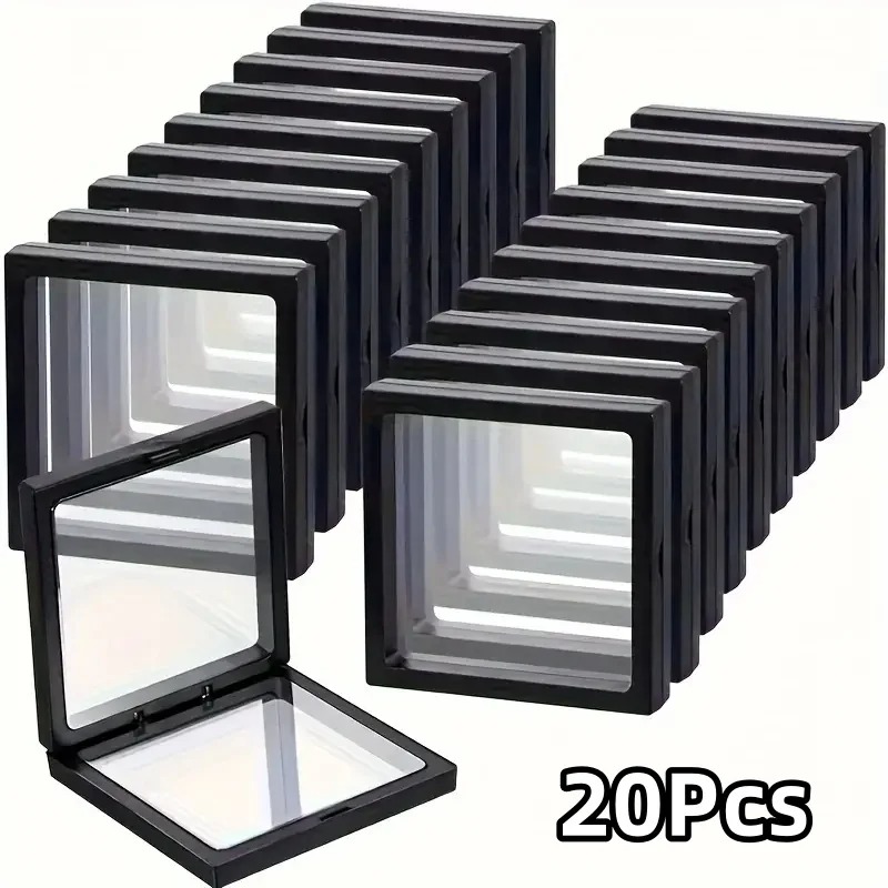 20Pcs Clearview 3D Floating Di - đánh giá và giá Jewelry Making Box
