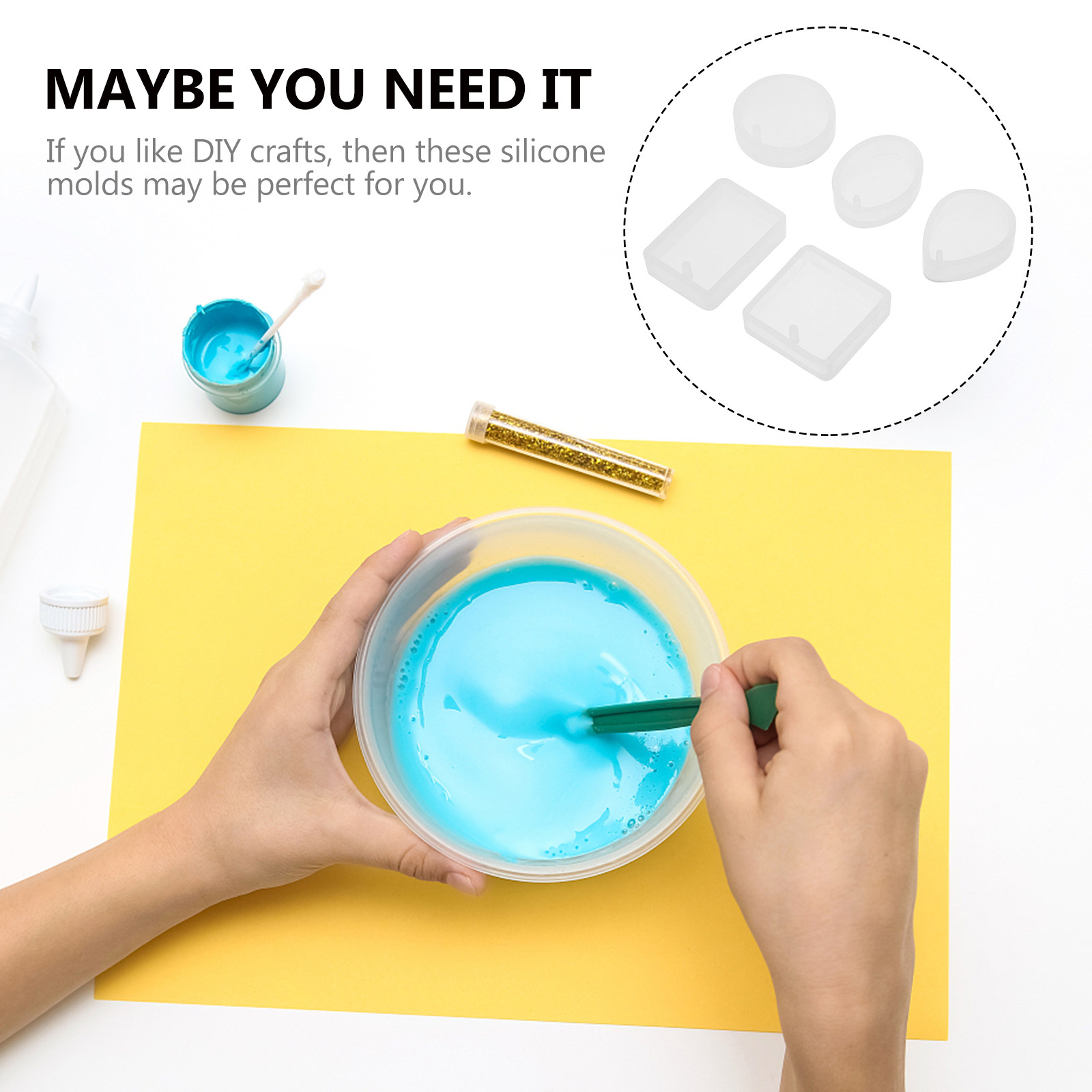 10pcs Diy Keychain Pendant Cha - đánh giá và giá Resin Mold Jewelry