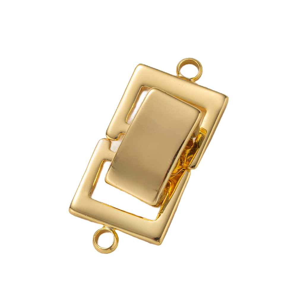 2pcs 14K Gold Plated Layered C - đánh giá và giá Jewelry Making Metal