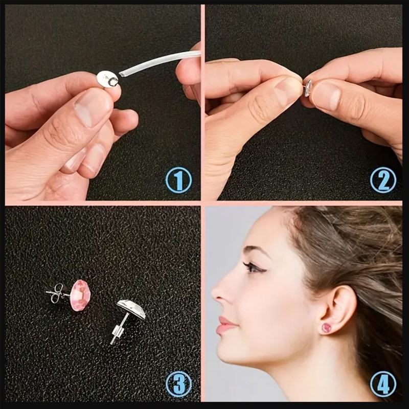 1 Set Box Ear Hook Single Loop - đánh giá và giá Jewelry Making Box