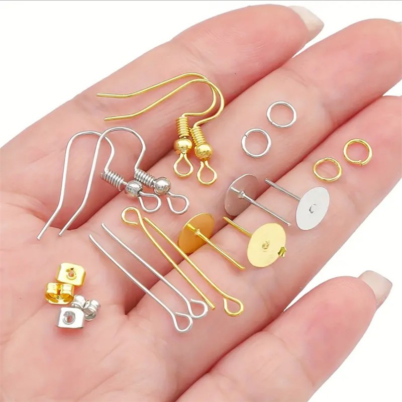 1 Set Box Ear Hook Single Loop - đánh giá và giá Jewelry Making Box