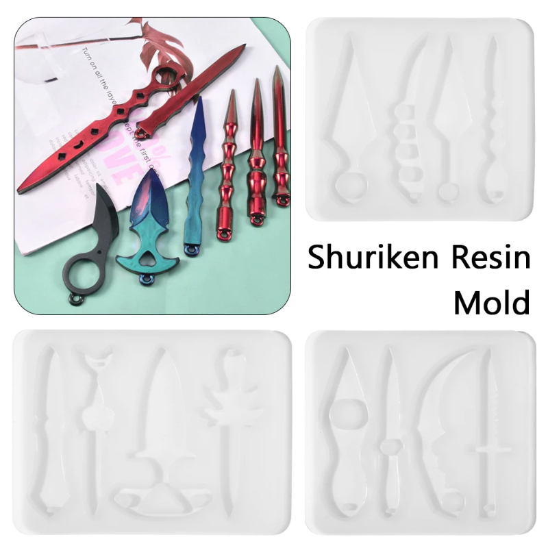 Shuriken Ninja Star Silicone M - đánh giá và giá Jewelry Making Techniques