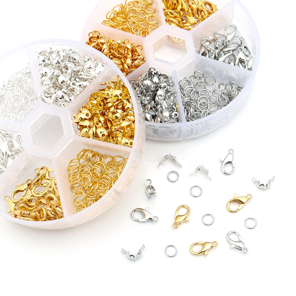 450pcs/box 2 Colors Lobster Cl - đánh giá và giá Jewelry Making Box