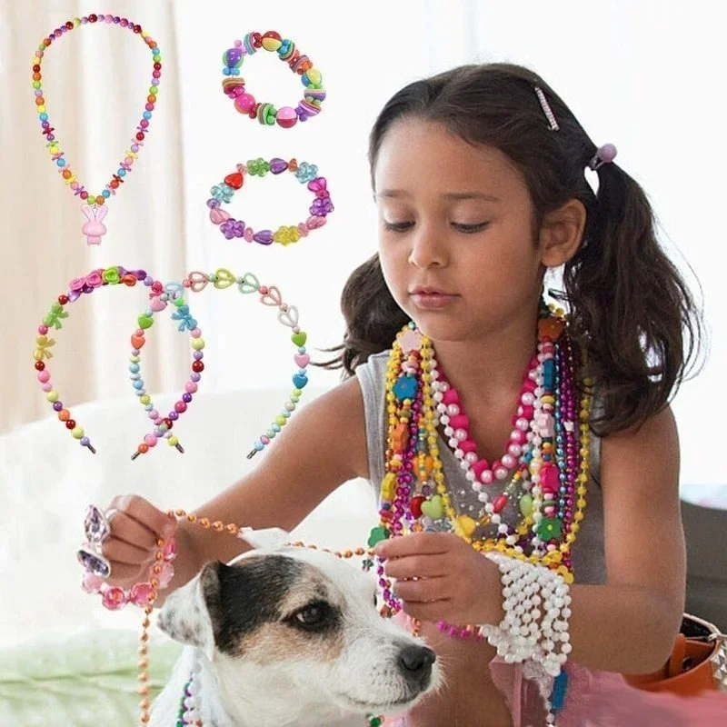 Girls DIY Bead Set Jewelry Mak - đánh giá và giá Jewelry Making For Kids